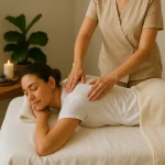 ماساژ ریلکسی با پوشش کامل در محیط آرام و حرفهای