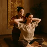 ماساژ تایلندی در نیراکلاب غرب تهران با دکور شرقی و آرامشبخش