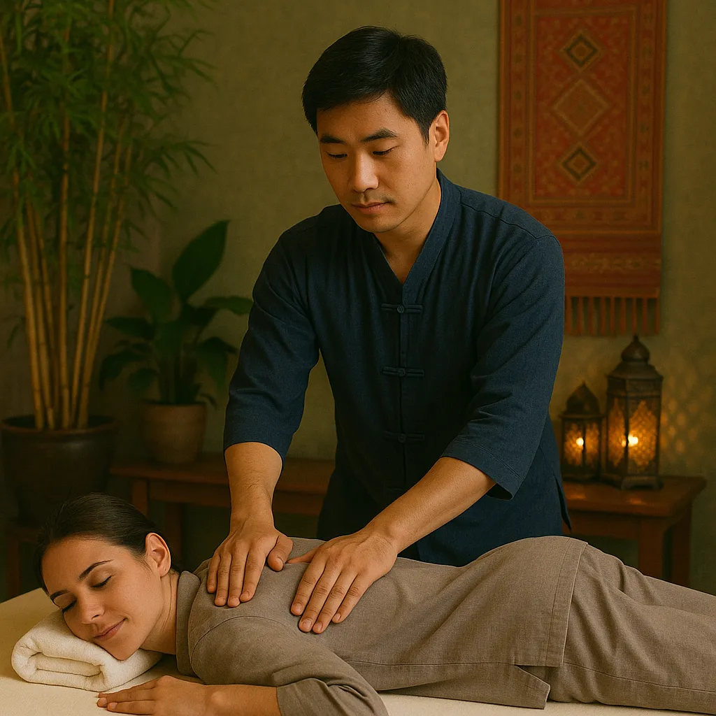 اجرای ماساژ توینا در نیراکلاب غرب تهران